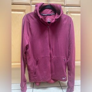 Men’s Nike hooded running jacket.